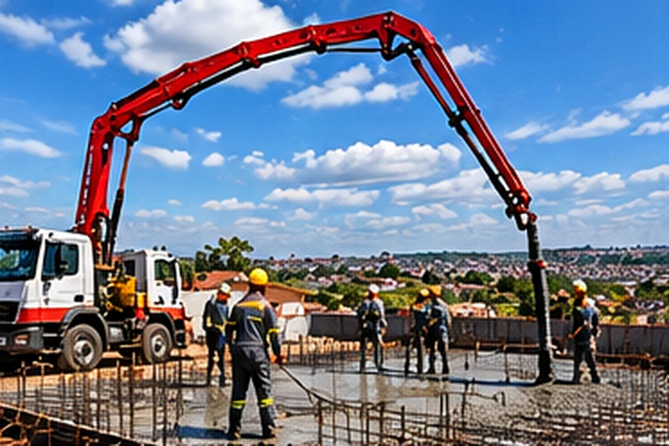Concreto usinado e concretagem em Luziânia