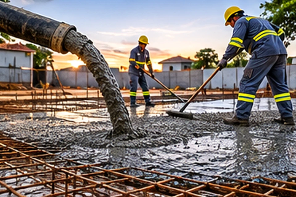Concreto usinado, concretagem e bombeamento em Luziânia - imagem 21